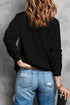 Black Can'T Be Tamed Ox Head Graphic Sweatshirt